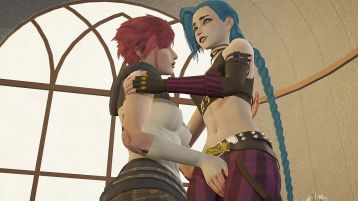 Arcane Vi And Jinx Lesbian Sex 4k, 60fps, 3d Hentai Game, Uncensored, Ultra Settings