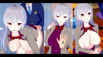 Eroge Koikatsu!  Touhou Rare God Sagume Rubs His Boobs H! 3dcg Big Breasts Anime Video Touhou Project Hentai Game Touhou Sagume Kishin