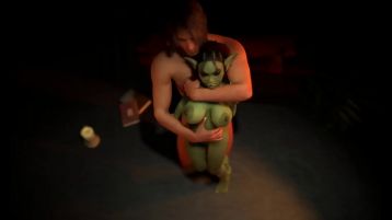 Get Up And Fuck A Sexy Busty Goblin Girl | 3d Porn