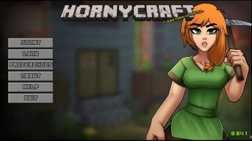 Hornycraft Parody Hentai Game Pornplay Cowgirl Fucks Minecraft Dealer Girl
