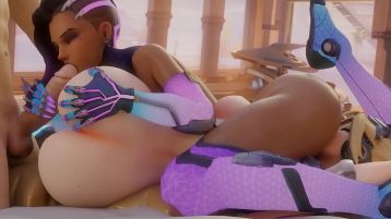 Overwatch Sombra 7 Sfm And Blender 3d Hentai Porn Compilation
